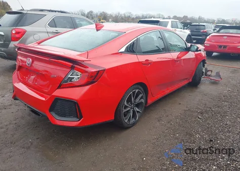 2018 Honda Civic Si z USA, uszkodzony, nr VIN 2HGFC1E5XJH708024